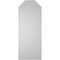 Ekena Millwork Octagonal Top Surface Mount PVC Gable Vent w/ 2"W x 2"P Brickmould Sill Frame, 14"W x 36"H GVPOT14X3603SN - alternate 3